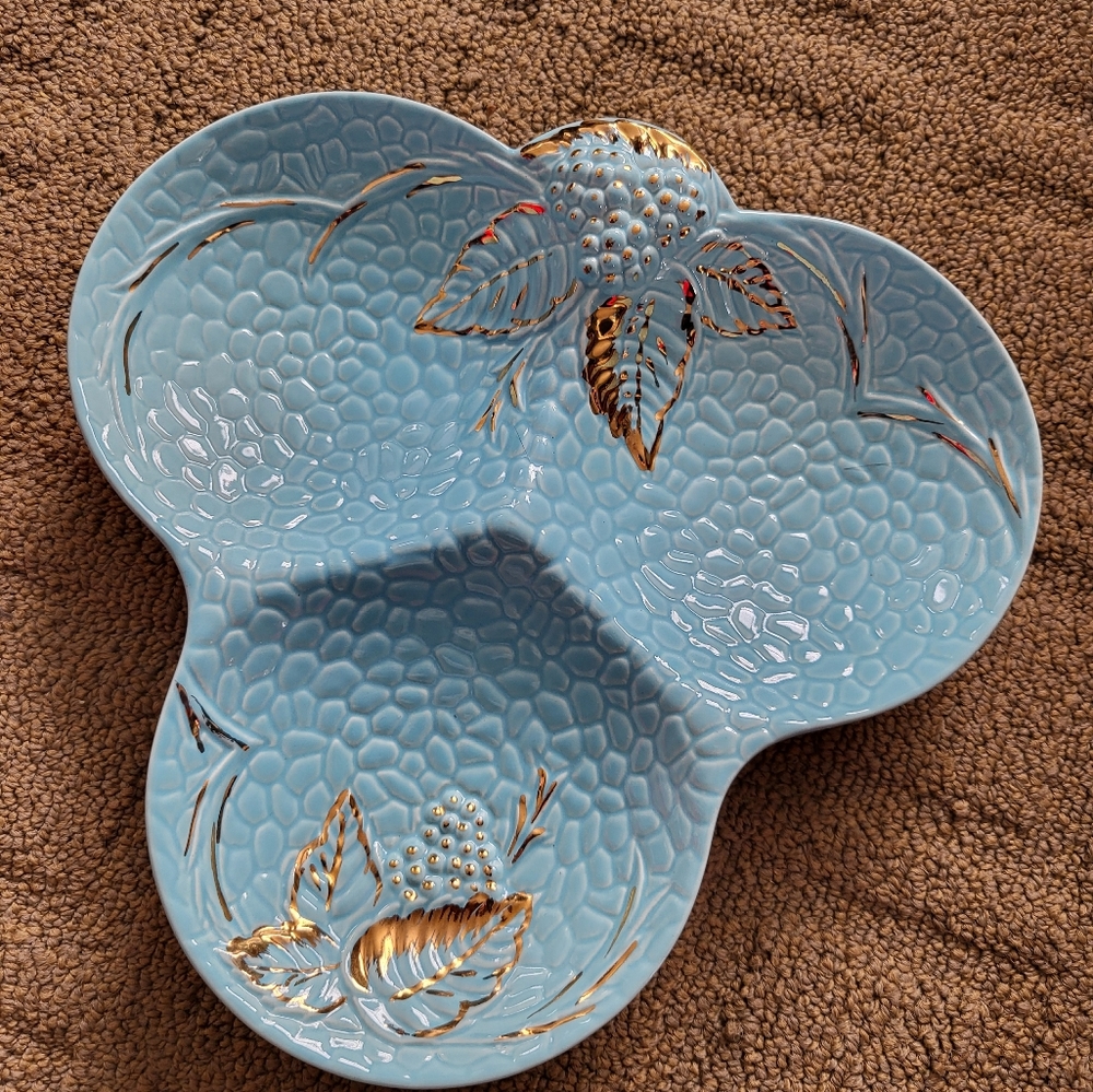 Wade Golden Turquoise nut dish